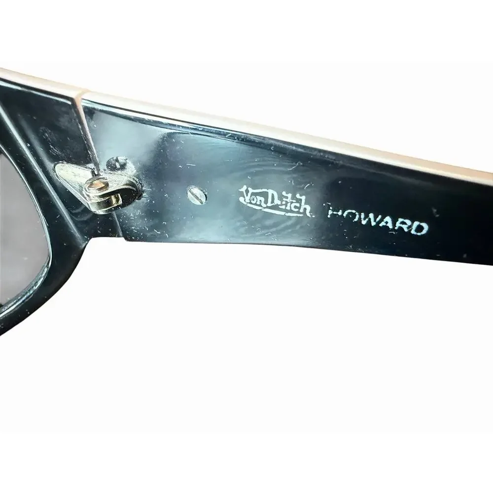 Vintage Von Dutch Sunglasses White Frame Y2K 90s